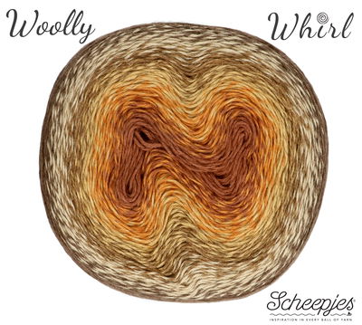 Scheepjes Woolly Whirl 471 chocolate vermicelli