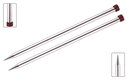 Breinaalden met knop nr 2,5 - 40 cm Cubics Nova metaal knitpro