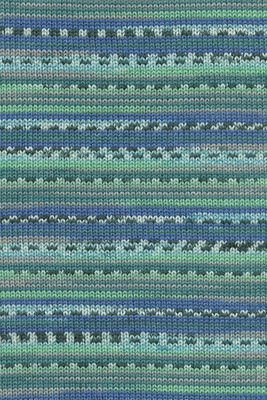 Lang Yarns Merino 200 bebe color 155.0373 - groen blauw streep