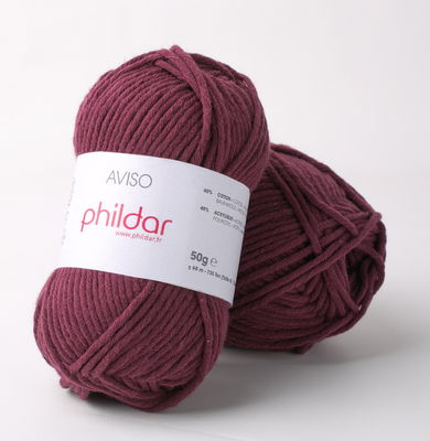 Phildar Aviso Aubergine 2349 op=op 