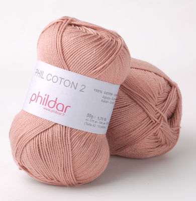 Phildar Phil coton 2 Vieux rose 0030 op=op uit collectie 