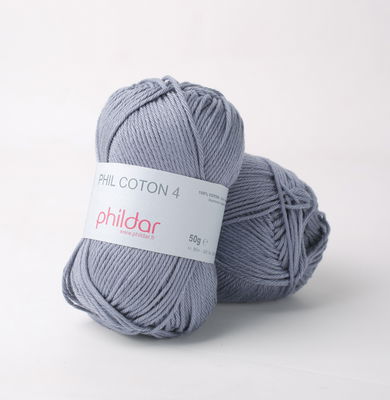 Phildar Phil Coton 4 Jeans - blauw denim