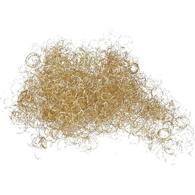 Metaal wol gekruld - goud 50 gram 
