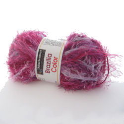 Brazilia color 105 paars met roze op=op 