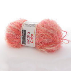 4 bollen Brazilia Color 82 rose met zacht geel op=op 