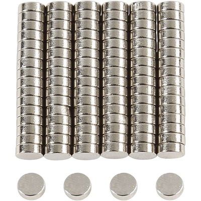 Magneetjes mini rond 5 mm 10 stuks 
