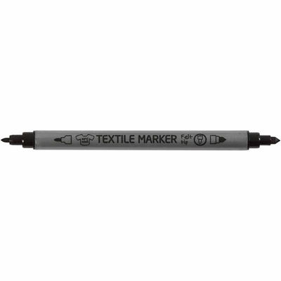 Textielstift zwart
