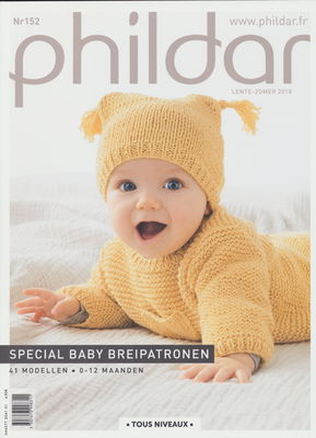 Phildar nr 152 41 modellen 0-12 maanden op=op 