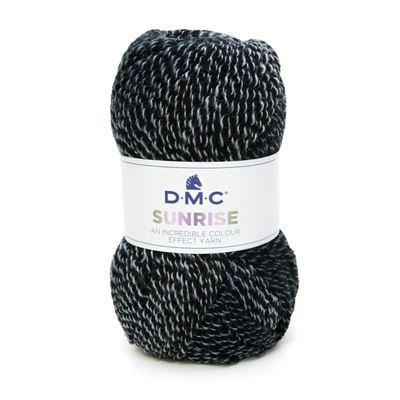 DMC Sunrise 308 zwart grijs op=op uit collectie 