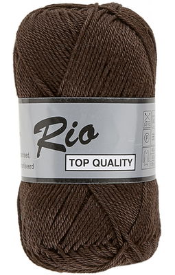 Lammy Yarns Rio 857 donker bruin