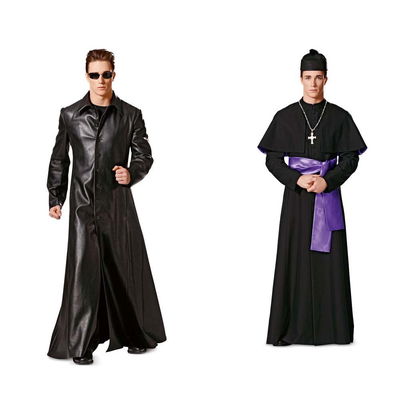 Burda 2388 naaipatroon Kostuum Gotic jas en priester 44 t/m 60