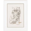 Borduurpakket dieren - Poesje - Pako 235235 (op=op uit collectie)