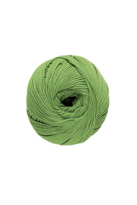 DMC Cotton Natura 302S-N48 chartreuse op=op uit collectie 