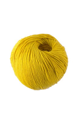 DMC Cotton Natura 302S-N85 warm geel op=op uit collectie 