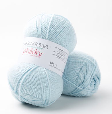 Phildar Partner Baby Glacon 2089 op=op uit collectie 