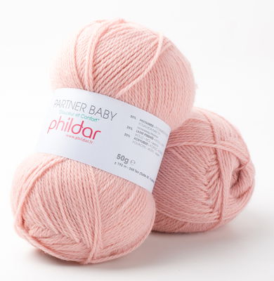 Phildar Partner Baby Rose The op=op uit collectie 