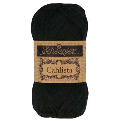 Scheepjes Cahlista 110 Jet Black