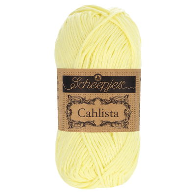 Scheepjes Cahlista 100 Lemon Chiffon