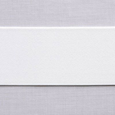 Elastiek wit 15 mm per meter 
