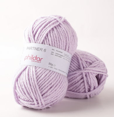 Phildar Phil Partner 6 Lavande op=op uit collectie 