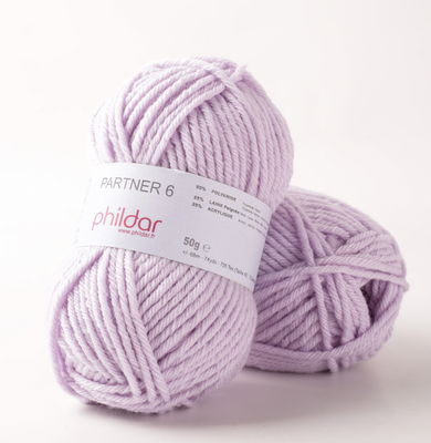 Phildar Phil Partner 6 Lavande