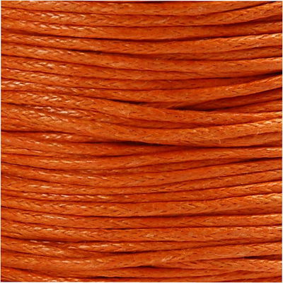 Katoenkoord 1 mm 51570 oranje ca 40 meter 