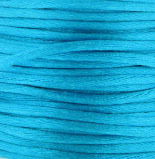 Satijnkoord 3 mm 001 aqua - Kumihimo 5 mtr 