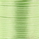 Satijnkoord 3 mm 014 pastel groen - Kumihimo (5 mtr)