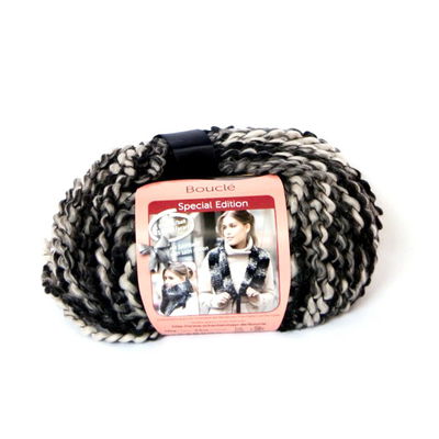 Schachenmayr Boucle 80 zwart naturel op=op 