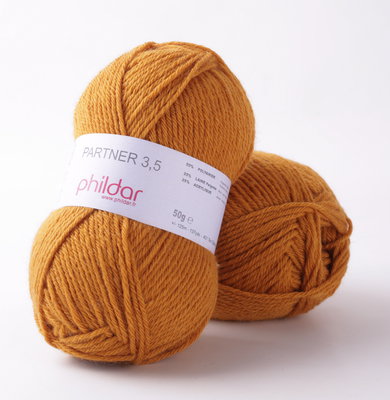 Phildar Phil Partner 3,5 Cognac op=op uit collectie 