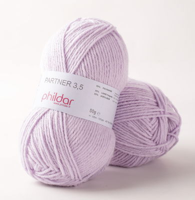 Phildar Phil Partner 3,5 Lavande 2349 op=op 