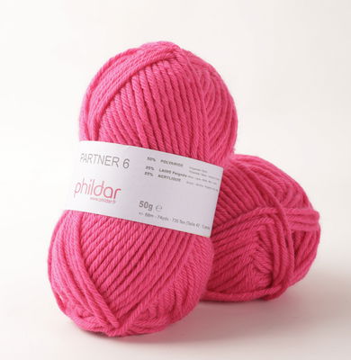 Phildar Phil Partner 6 Pink op=op uit collectie 