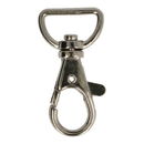 Karabijnsluiting 15 mm ronde bovenkant