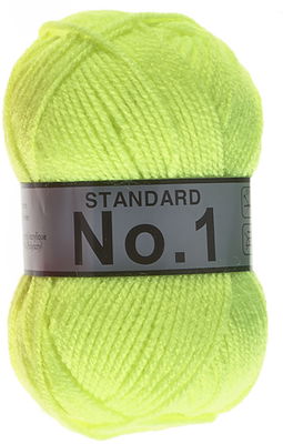 Lammy Yarns No 1 210 neon geel gitd