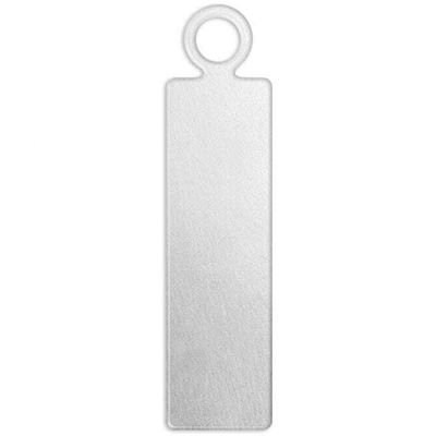 ImpressArt - 20 aluminium labeltjes 20 mm a 5 mm