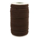 Elastiek koord 3  mm - bruin (1 meter)