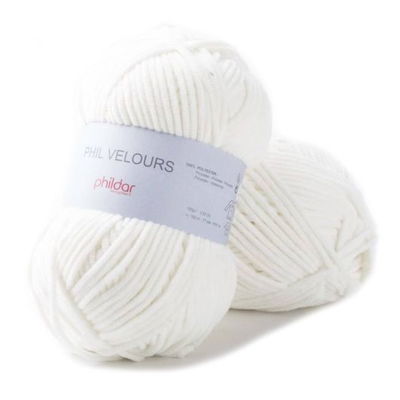 Phildar Phil Velours Ecru 0061 op=op 