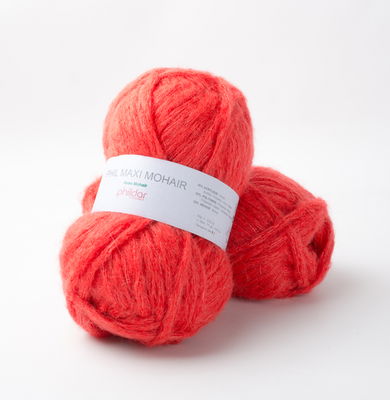 Phildar Phil Maxi Mohair Vermillon op=op uit collectie 