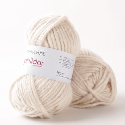 Phildar Phil Nebuleuse Naturel op=op uit collectie 