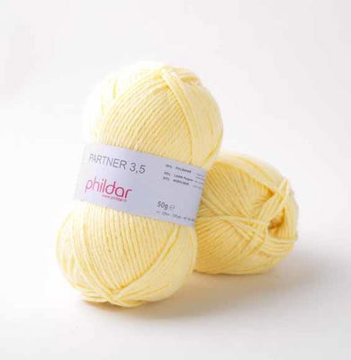 Phildar Phil Partner 3,5 Poussin 1386 op=op uit collectie 