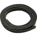 Leerband 10 mm zwart (10 cm)  