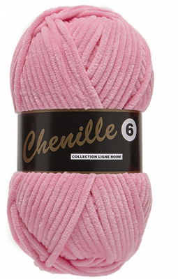 Lammy Yarns Chenille 6 - 714 roze