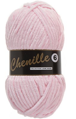 Lammy Yarns Chenille 6 - 710 baby roze