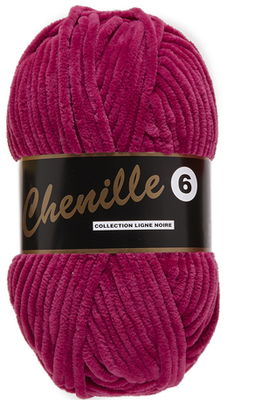 Lammy Yarns Chenille 6 - 730 fuchsia