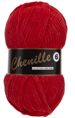Lammy Yarns Chenille 6 - 043 rood