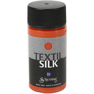 Zijdeverf 33081 oranje 50 ml - Textil Silk