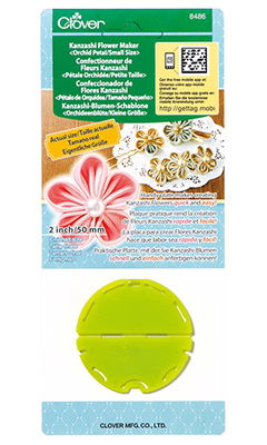Clover 8486 Kanzashi flower maker - 5 blaadjes 50 mm
