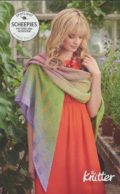 Leaflet the knitter crochet between the lines shawl - engels