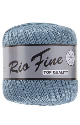 Lammy Yarns Rio Fine 853 licht oud blauw op=op uit collectie 