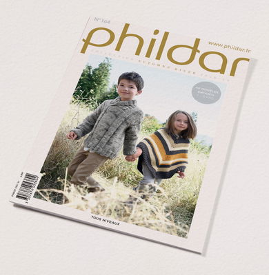 Phildar nr 164- herfst winter 2018 40 kindermodellen 4 - 16 jaar op=op uit collectie 